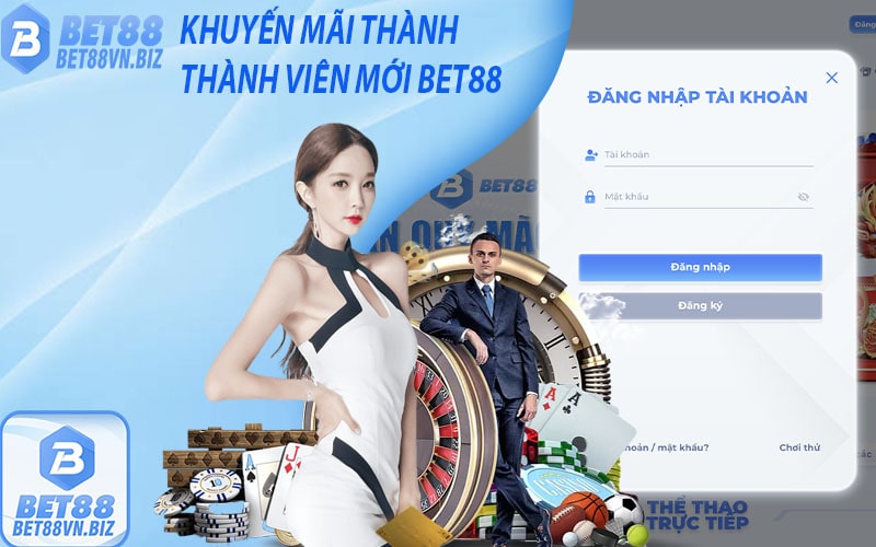 Khuyến mãi bet88 cho thành viên mới