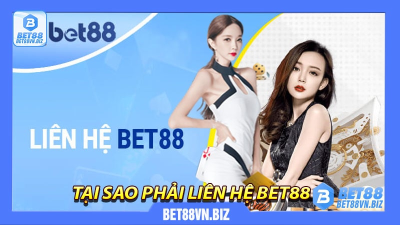 Tại sao phải liên hệ bet88